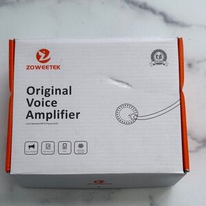 Zoweetek Portable Rechargeable Mini Voice Amplifier New in Box